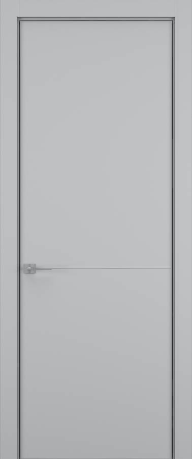 Дверь межкомнатная Hausdoors Шеллак серый 2 Minimalism R REVERSE кромка матовая в Екатеринбурге