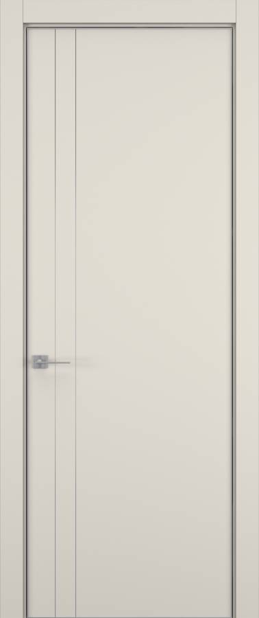Дверь межкомнатная Hausdoors Керамик жемчужный 4 Minimalism R REVERSE кромка матовая в Екатеринбурге