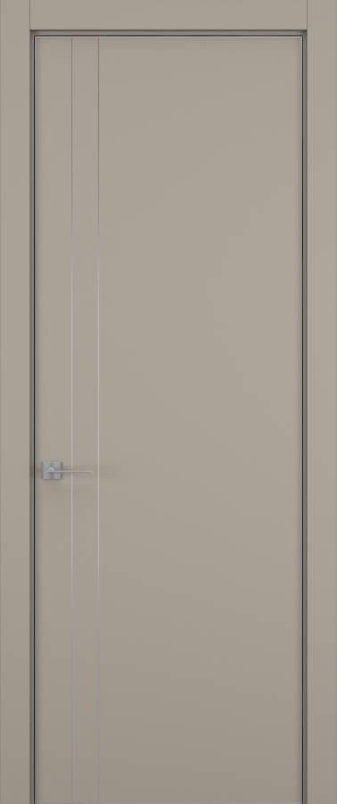 Дверь межкомнатная Hausdoors Керамик бежевый 4 Minimalism L REVERSE кромка матовая в Екатеринбурге