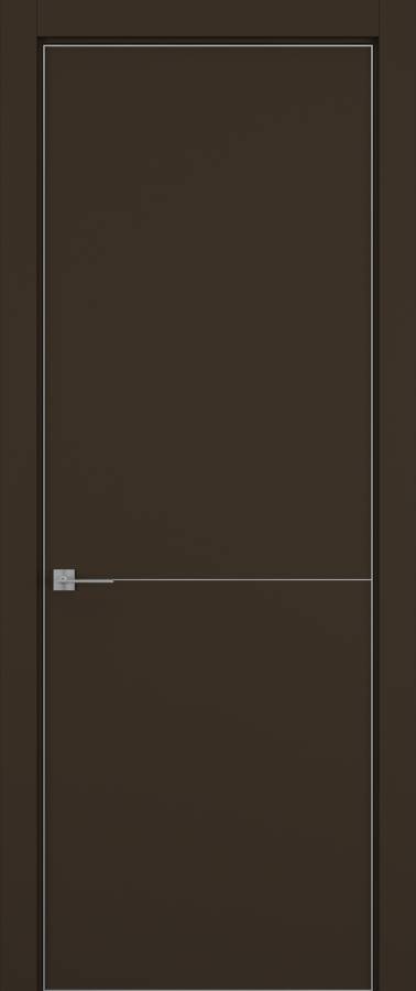 Дверь межкомнатная Hausdoors Керамик коричневый 2 Minimalism R REVERSE кромка матовая в Екатеринбурге