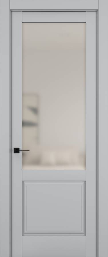 Дверь межкомнатная Hausdoors Шеллак серый 10 New Classic ст.матовое в Екатеринбурге