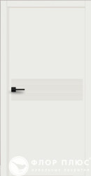 Дверь межкомнатная FRANT SCANDI Side S-2 White crystal кромка в цвет в Екатеринбурге