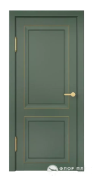 Дверь межкомнатная UBERTURE Деканто ПДГ 1 Barhat green в Екатеринбурге
