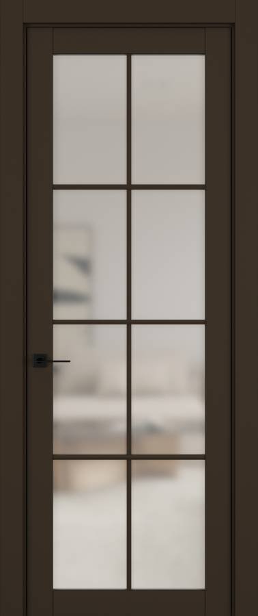 Дверь межкомнатная Hausdoors Керамик коричневый 5 New Classic ст.матовое в Екатеринбурге