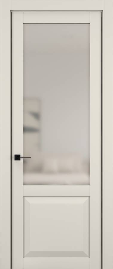 Дверь межкомнатная Hausdoors Керамик жемчужный 4 New Classic ст.просветленное в Екатеринбурге