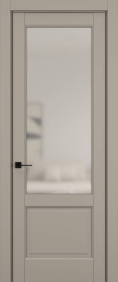 Дверь межкомнатная Hausdoors Керамик бежевый 4 Soft Classic ст.просветленное в Екатеринбурге