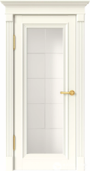 Дверь межкомнатная UBERTURE Катунь ПДО 81001 1735+карниз ДАРК ВАЙТ (БЕЖЕВЫЙ) в Екатеринбурге