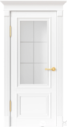 Дверь межкомнатная UBERTURE Катунь ПДО 81002 1735+карниз Аляска суперматовая в Екатеринбурге