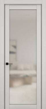 Дверь межкомнатная Hausdoors Керамик слоновая кость 2 New Classic ст.просветленное