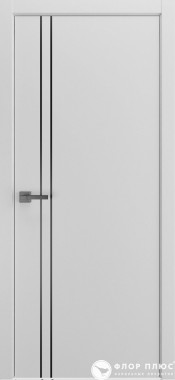 Дверь межкомнатная FRANT LINE MERANO LINE-3 ЭС 4К глухая Эмалит серый топан