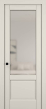 Дверь межкомнатная Hausdoors Керамик жемчужный 4 Soft Classic ст.просветленное