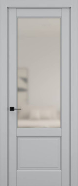 Дверь межкомнатная Hausdoors Шеллак серый 4 Soft Classic ст.матовое