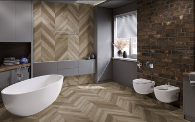 ПВХ плитка DAMY FLOOR Chevron LVT Сен-Жермен