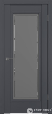 Дверь межкомнатная VFD Эмалекс EF1  Графит Кристалл графит