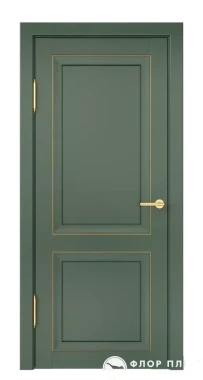 Дверь межкомнатная UBERTURE Деканто ПДГ 1 Barhat green