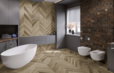 ПВХ плитка DAMY FLOOR Chevron LVT Амбуаз