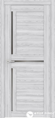 Дверь межкомнатная FRANT Fusion Plaza L5/3 Ривьера Айс стекло графит