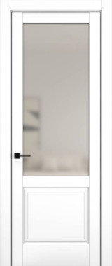 Дверь межкомнатная Hausdoors Керамик снежный 10 New Classic ст.просветленное