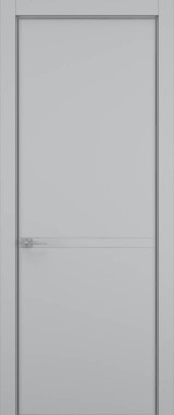 Дверь межкомнатная Hausdoors Шеллак серый 3 Minimalism L REVERSE кромка матовая