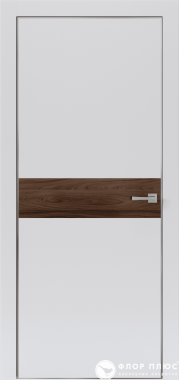 Дверь межкомнатная UBERTURE Тамбурат ПДТм 4106 Манхэттен серая кромка