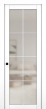 Дверь межкомнатная Hausdoors Керамик снежный 5 New Classic ст.матовое