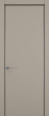 Дверь межкомнатная Hausdoors Керамик бежевый 1 Minimalism L REVERSE кромка матовая