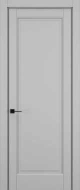 Дверь межкомнатная Hausdoors Шеллак серый 1 Soft Classic