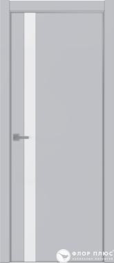 Дверь межкомнатная UBERTURE Тамбурат ПДТОм 4104 Манхэттен серая кромка