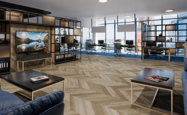 ПВХ плитка DAMY FLOOR Chevron LVT Сен-Жермен