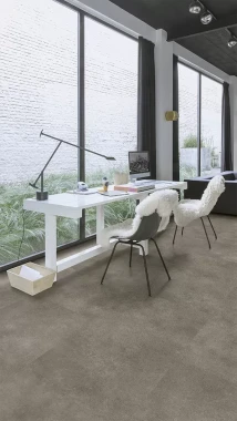 ПВХ плитка Quick Step Vinyl Flex BLUSH Цемент антрацитовый