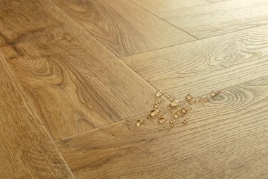 ПВХ плитка Quick Step Vinyl Flex PRISTINE Дуб оcенний медовый