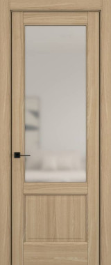 Дверь межкомнатная Hausdoors Дуб натуральный 4 Soft Classic ст.просветленное