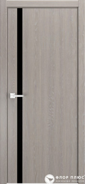 Дверь межкомнатная FRANT LINE GRAFICA SH-2 ДСер 2К стекло Дуб серый топан