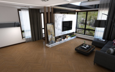 ПВХ плитка DAMY FLOOR Chevron LVT Блуа