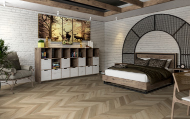 ПВХ плитка DAMY FLOOR Chevron LVT Сен-Жермен
