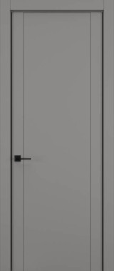 Дверь межкомнатная Hausdoors Керамик серый 1 Free Line