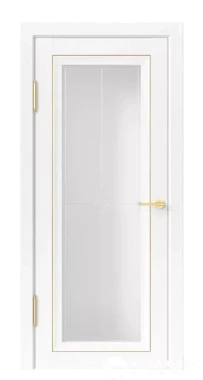 Дверь межкомнатная UBERTURE Деканто ПДО 2 Barhat White