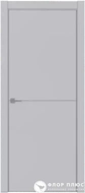 Дверь межкомнатная UBERTURE Тамбурат ПДТм 4102 Манхэттен серая кромка