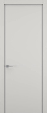 Дверь межкомнатная Hausdoors Керамик слоновая кость 2 Minimalism L REVERSE кромка матовая