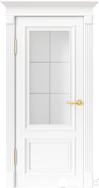 Дверь межкомнатная UBERTURE Катунь ПДО 81002 1735+карниз Аляска суперматовая