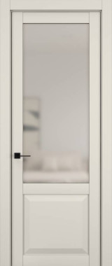 Дверь межкомнатная Hausdoors Керамик жемчужный 4 New Classic ст.просветленное