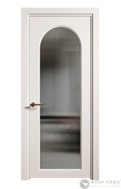 Дверь межкомнатная Сити Дорс Венеция-8 Эмаль стекло Флутис