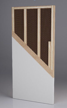 Дверь межкомнатная FRANT INVISIBLE Скрытого монтажа Прямое открывание Черная кромка КОМПЛЕКТ