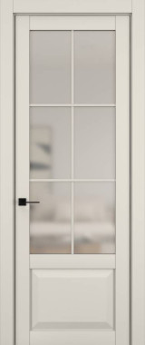 Дверь межкомнатная Hausdoors Керамик жемчужный 6 New Classic ст.матовое