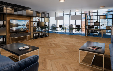ПВХ плитка DAMY FLOOR Chevron LVT Монсоро