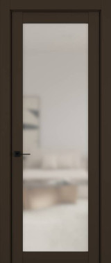 Дверь межкомнатная Hausdoors Керамик коричневый 2 New Classic ст.матовое