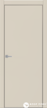 Дверь межкомнатная UBERTURE Тамбурат ПДТм 4101 Магнолия серая кромка