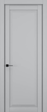 Дверь межкомнатная Hausdoors Шеллак серый 1 New Classic