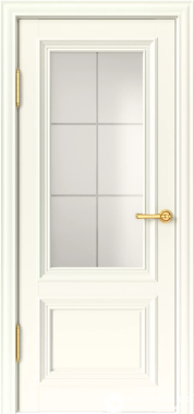 Дверь межкомнатная UBERTURE Катунь ПДО 81002 1737 ДАРК ВАЙТ (БЕЖЕВЫЙ)