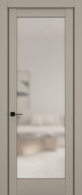 Дверь межкомнатная Hausdoors Керамик бежевый 8 New Classic ст.просветленное